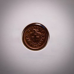 1 Centime Écusson 1921 B