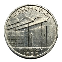 Médaille Aluminium - Exposition Nationale Suisse Zurich 1939