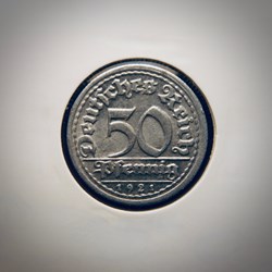 50 Pfennig 1921 G