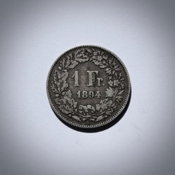 1 Franc 1894 𝐀 Helvetia debout