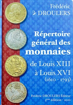 Monnaies de Louis XIII à Louis XVI.