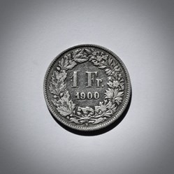 1 Franc 1900 B Helvetia debout