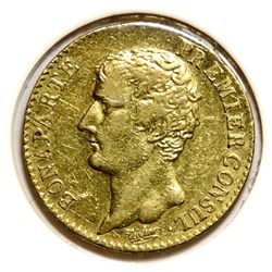 20 Fr. République Française AN 12 A - Bonaparte Premier Consul.