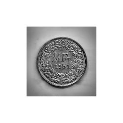 1/2 Franc 1951 B
