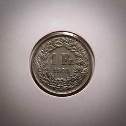 1 Franc 1945 B Helvetia debout