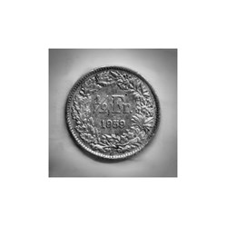 1/2 Franc 1959 B