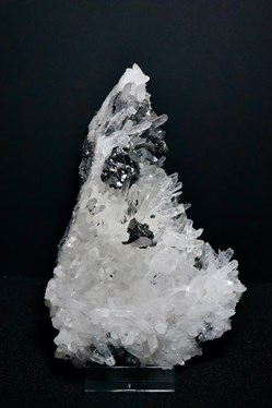Sphalérite, chalcopyrite et quartz