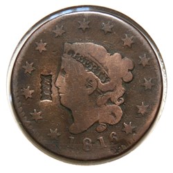 One Cent - Coronet Head, 1816