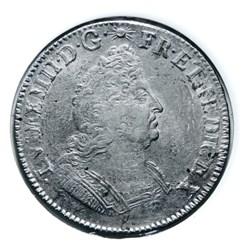 Écu aux insignes 1701W