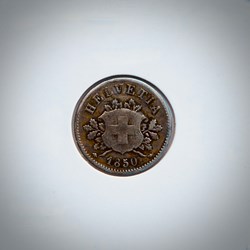 10 Centimes Écusson 1850 BB