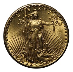 Double Eagle "Saint Gaudens", 1927 (Philadelphie)