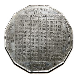 Calendrier - 1844.