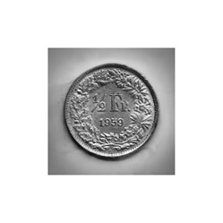 1/2 Franc 1959 B