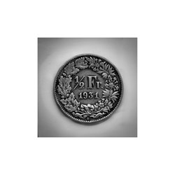 1/2 Franc 1931 B