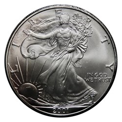 1 Dollar - Silver Eagle, 2001 (West Point)