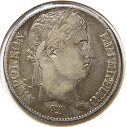 5 Fr. Empire Français 1812 W - Napoléon Tête laurée.