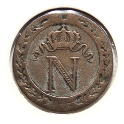 10 cent. à l'N couronnée 1809 𝐈