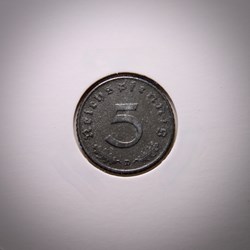 5 Reichspfennig 1942 D
