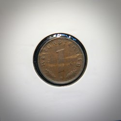 1 Reichspfennig 1939 G