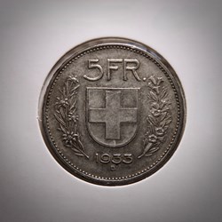 5 Francs 1933 B Berger (p.m)