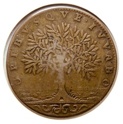 États de Bourgogne, Paix de Nimègue. 1680, Cuivre.