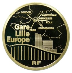200 € Or 2010 Gare Lille Europe