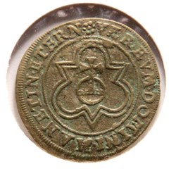 Jeton de compte au globe crucifère (Nuremberg)