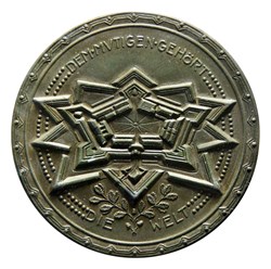 Médaille allemande prise de Lille, porte de Douai, 1914