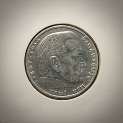 5 Reichsmark 1938 A