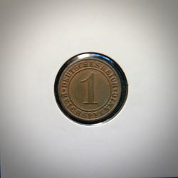 1 Reichspfennig 1935 G