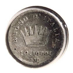 10 Soldi. Napoleone Imperatore - 1810 𝐌
