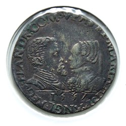 Philippe II - Jeton Chambre des comptes, 1557