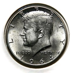 ½ Dollar - Kennedy, 1964 D