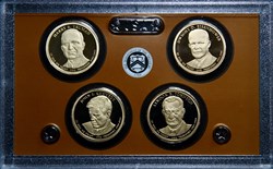 Série 2015 S - US Mint Presidential $1 Coin Proof Set
