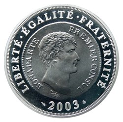 1 € 1/2 Argent 2003 Franc germinal (bicentenaire)