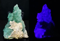Fluorine (Riemvasmaak, Afrique du Sud)