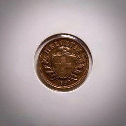 2 Centimes Écusson 1930 B