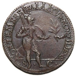 Dix Sept Provinces. 1607, Cuivre. Méfiance au sujet de la trêve