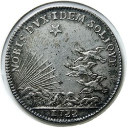 États de Bourgogne. 1722, Argent.