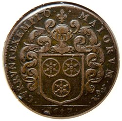 Maire de Dijon, Claude Bossuet. 1647, Cuivre.