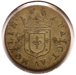 Louis XIV, Pièce de plaisir. (n.d.) Laiton.
