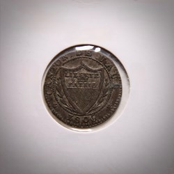 Canton de Vaud - 1/2 Batz / 5 Rappen (1806)
