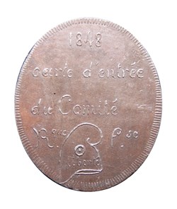 Médaille du Comité de surveillance et révolutionnaire de Lille (1848)