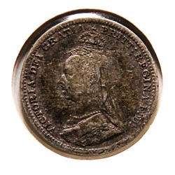 Victoria  - 3 Pence 1892.