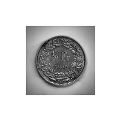 1/2 Franc 1959 B