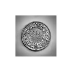 1/2 Franc 1957 B