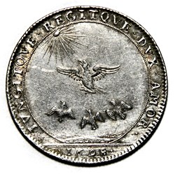 États de Bourgogne, Paix de Ryswick. 1698, Argent.