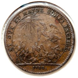 Maire de Dijon, Etienne Baudinet. 1722, Cuivre.