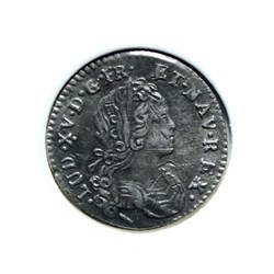 Louis XV 1719W X Sols de Navarre