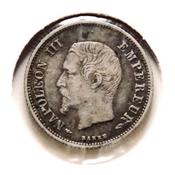 20 Centimes - 1853 𝐀 Napoléon III tête nue